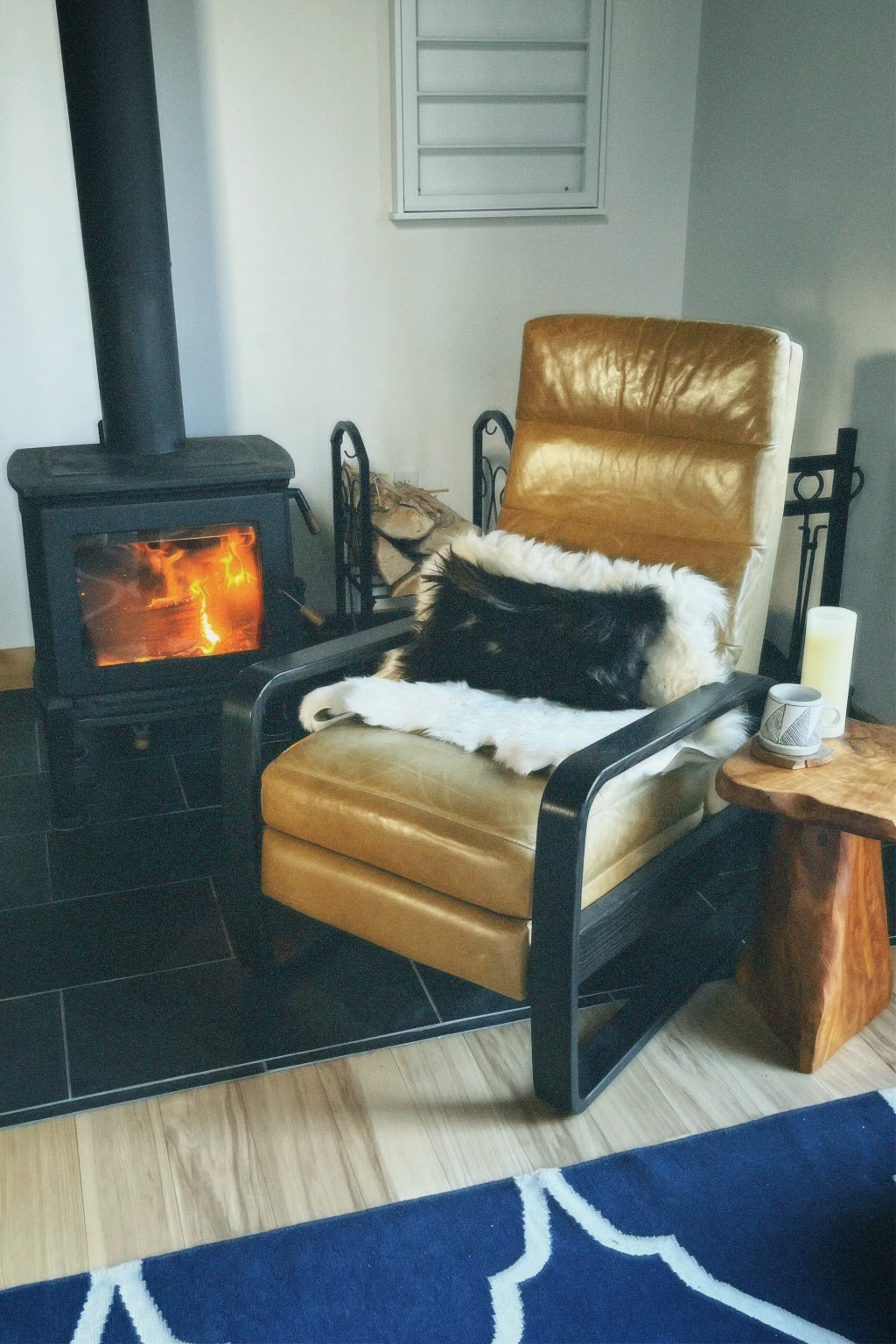 Medium Goat Hide pillow